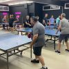 Ping pong training at Maccabi Ramat Gan